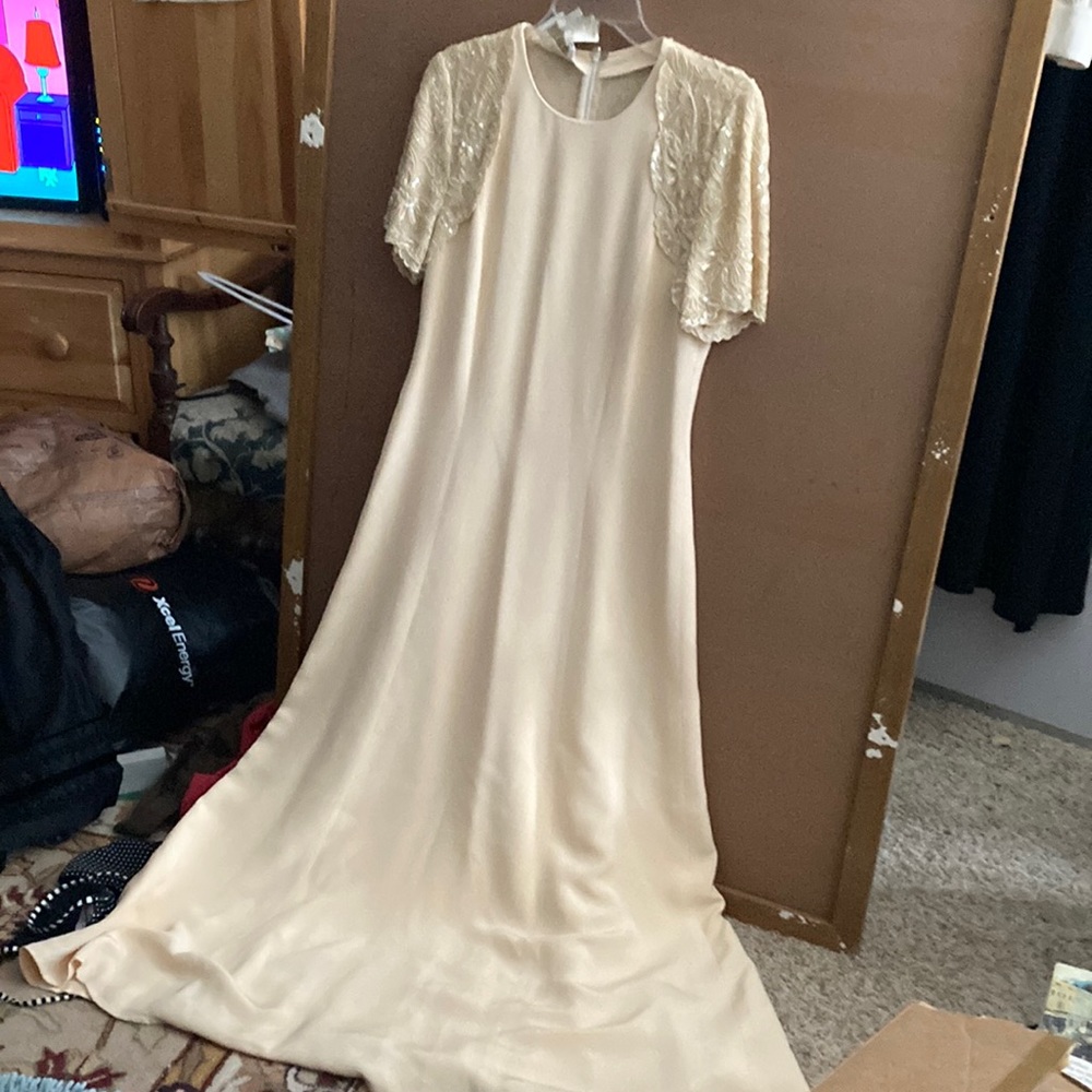 Escada couture gown